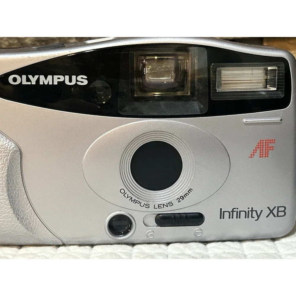 Olympus Infinity XB AF 35mm Film Camera with Autofocus Works